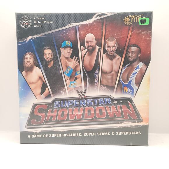 Gale Force Nine WWE Superstar Showdown Sealed New Board Game - Picture 1 of 6